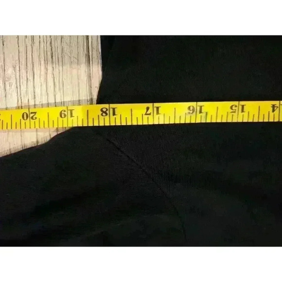 J. Jill Women's V-Neck Long Sleeve Tee Black Size M Casual Top - Picture 7 of 7